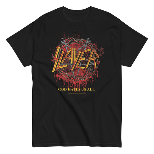 Slayer God Hates Us All Mens T Shirt Black