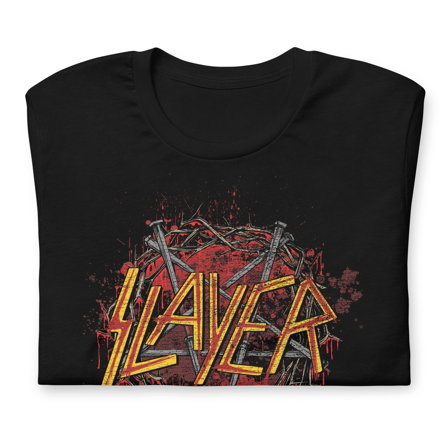 Slayer God Officially Licensed Hates Us All Officially Licensed Mens T Shirt Black
