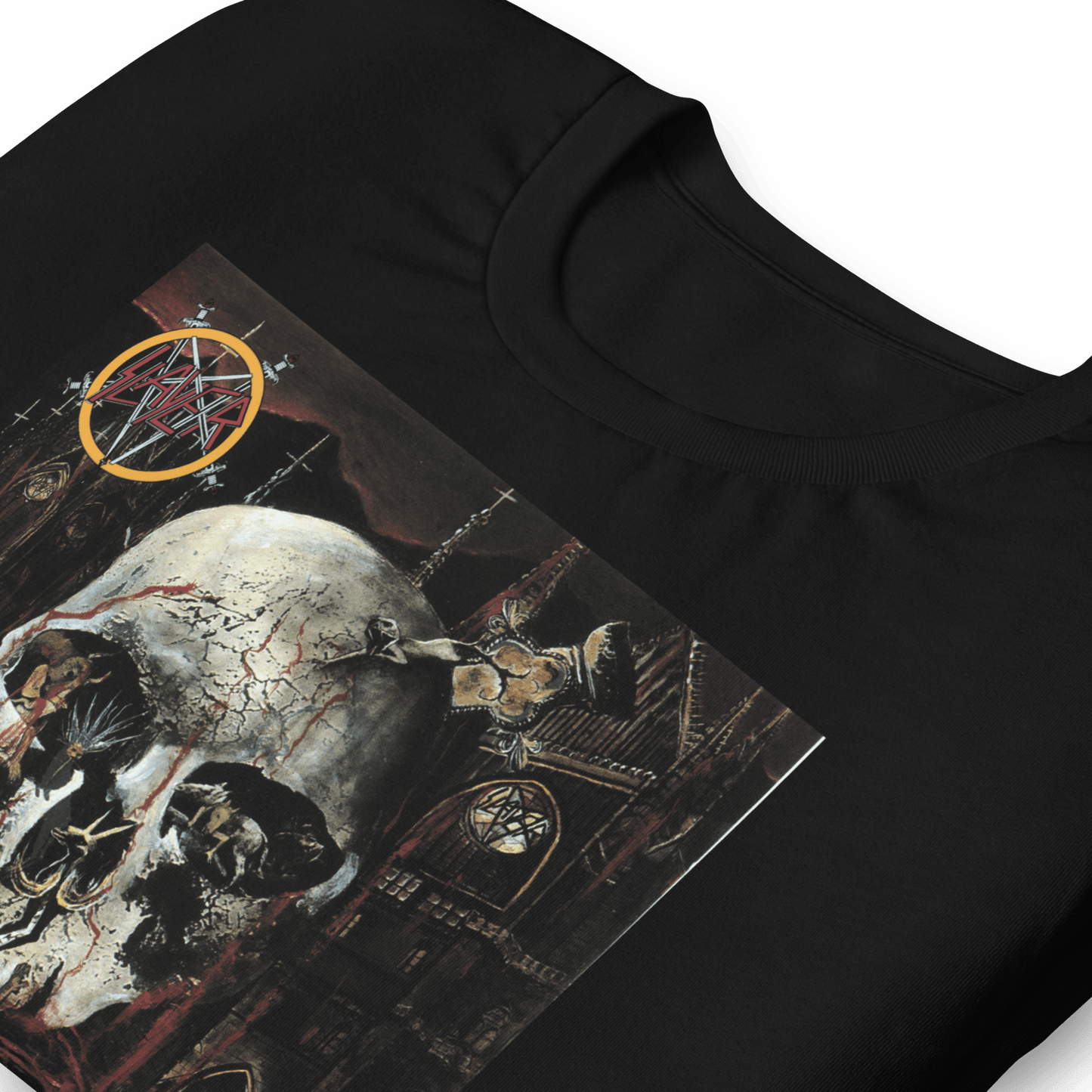 Slayer Heaven Cover Officially Licensed Mens T Shirt Black