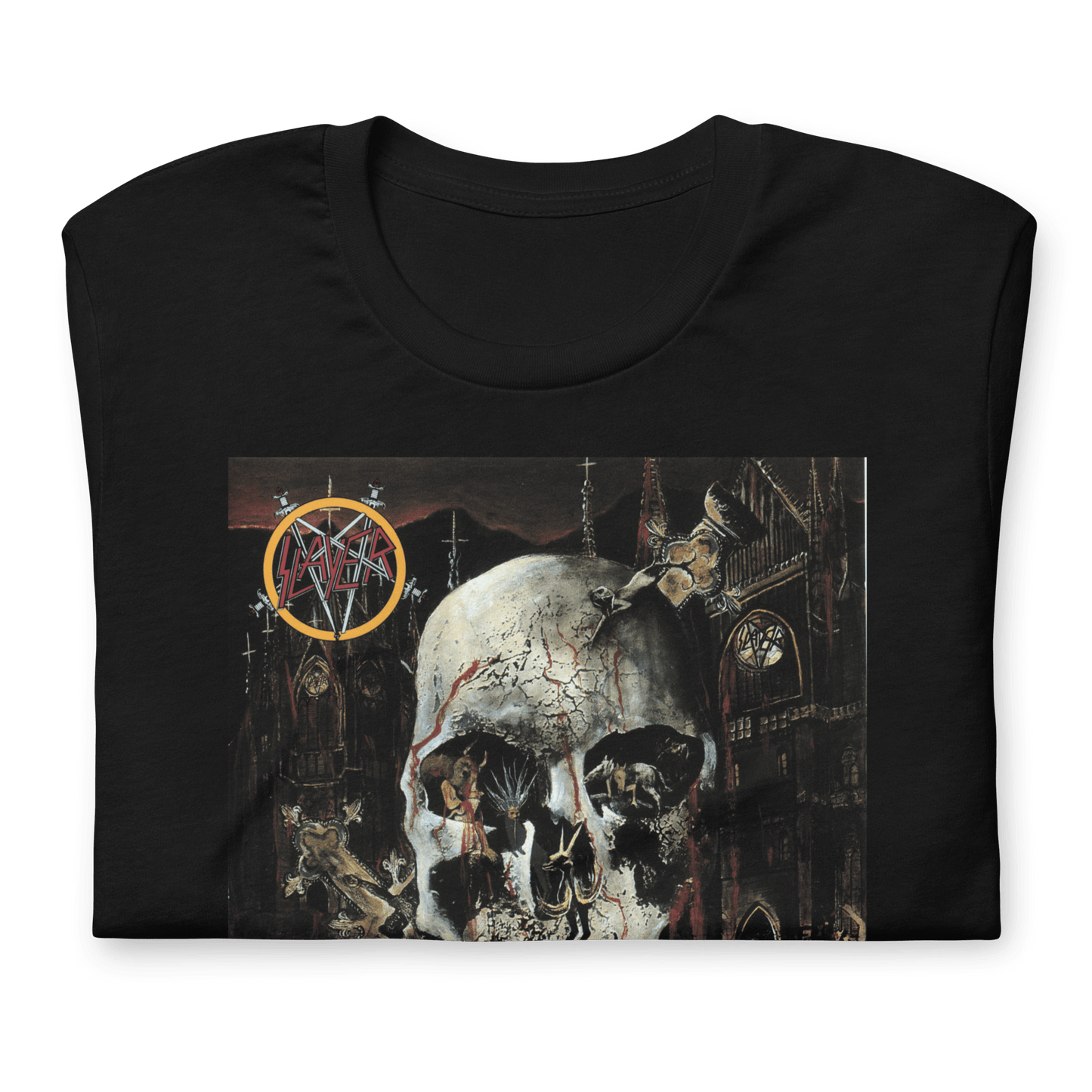 Slayer Heaven Cover Officially Licensed Mens T Shirt Black