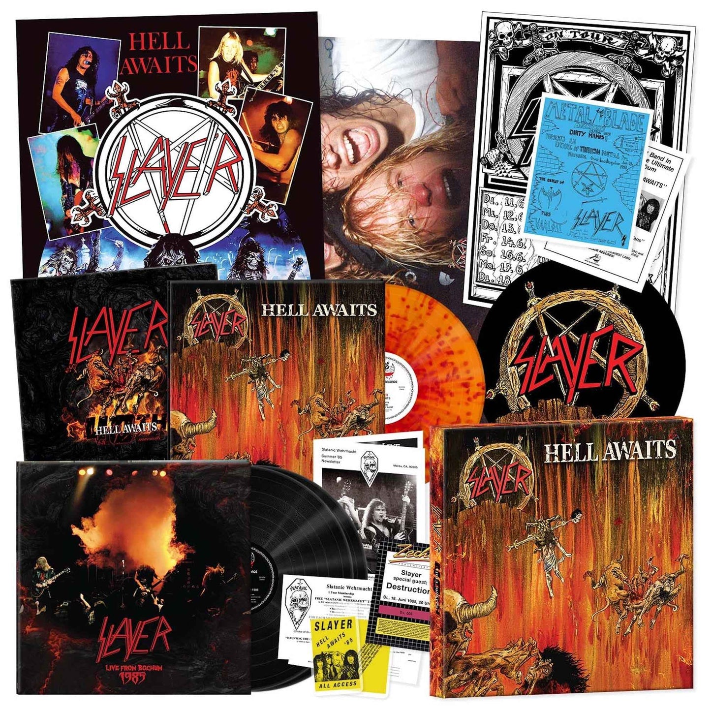 SLAYER - Hell Awaits (40Th Anniversary Edition) [3LP] [Vinyl] Vinyl Record