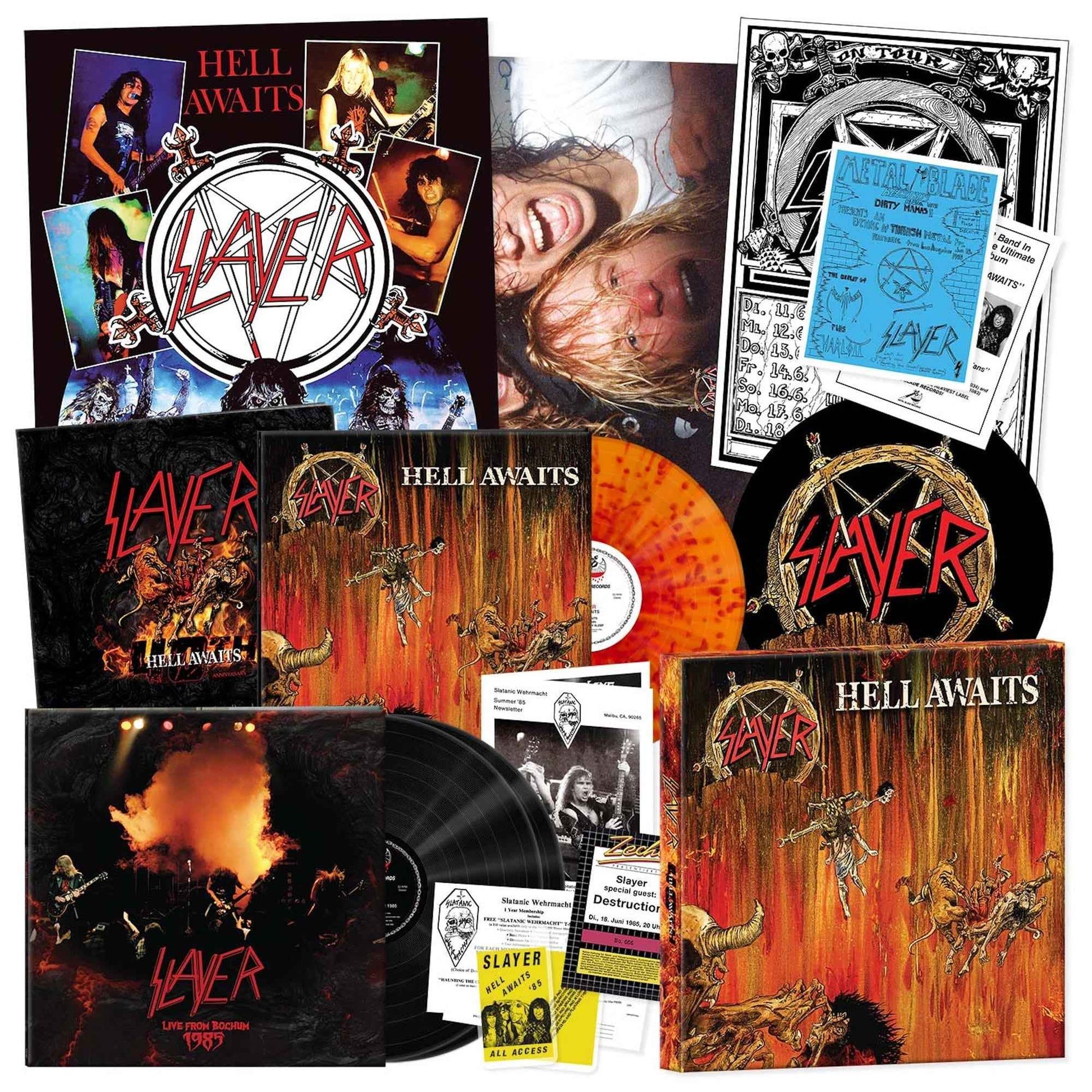 SLAYER - Hell Awaits (40Th Anniversary Edition) [3LP] [Vinyl] Vinyl Record