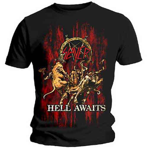 SLAYER Hell Awaits [T-Shirt] Officially Licensed