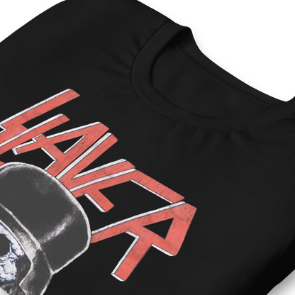 Slayer Helmet Skull Officially Licensed Mens T Shirt Black