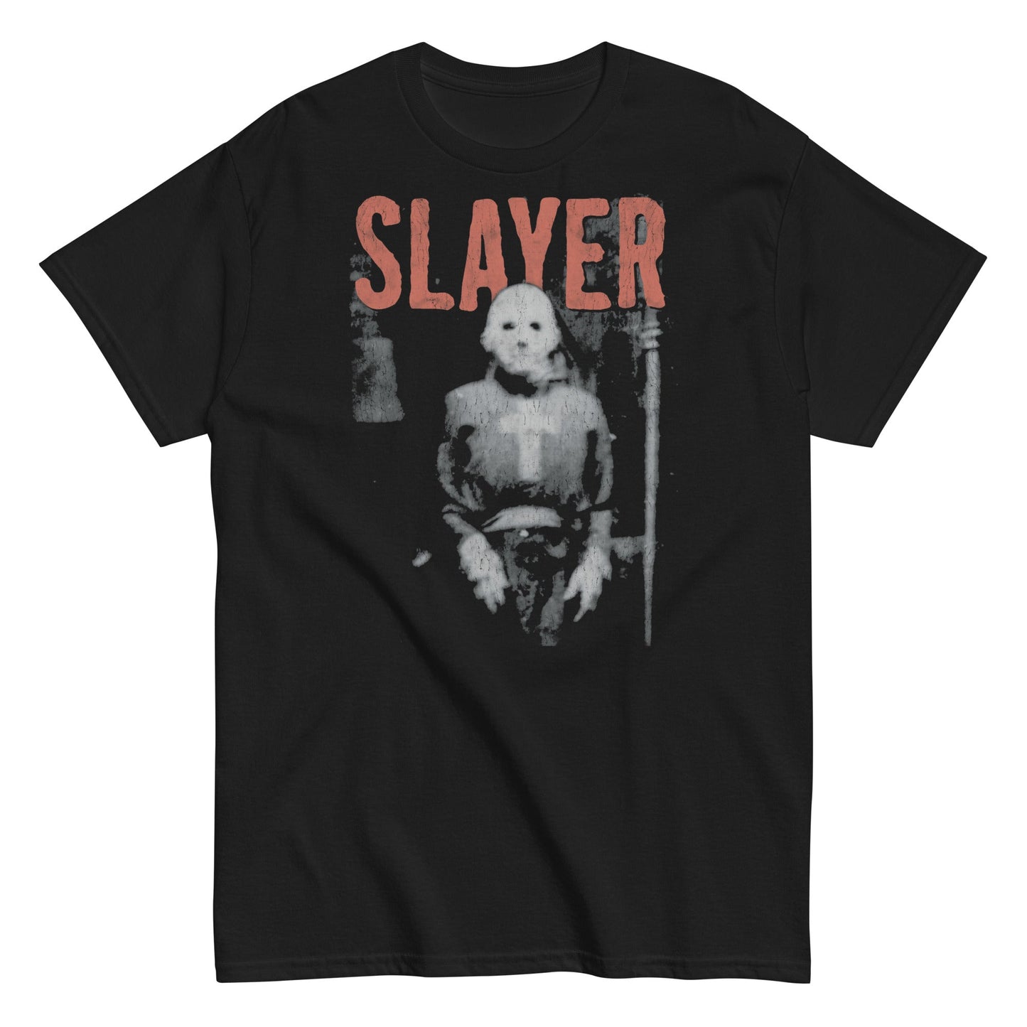 Slayer Hockey Cross Mens T Shirt Black