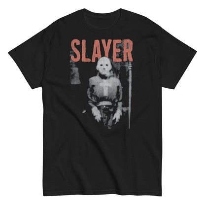 Slayer Hockey Cross Officially Licensed Mens T Shirt Black