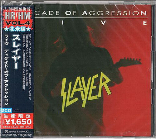 SLAYER - Live: Decade Of Aggression (Reissue, Japan) [Import] (2 Cd's) [CD] Music CD