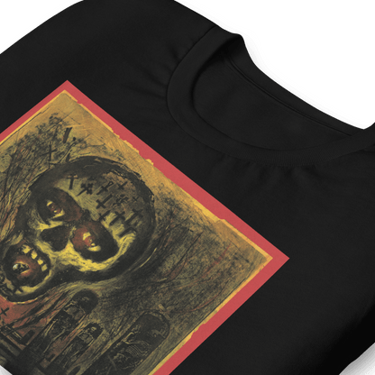 Slayer Painted Skull Officially Licensed Mens T Shirt Black