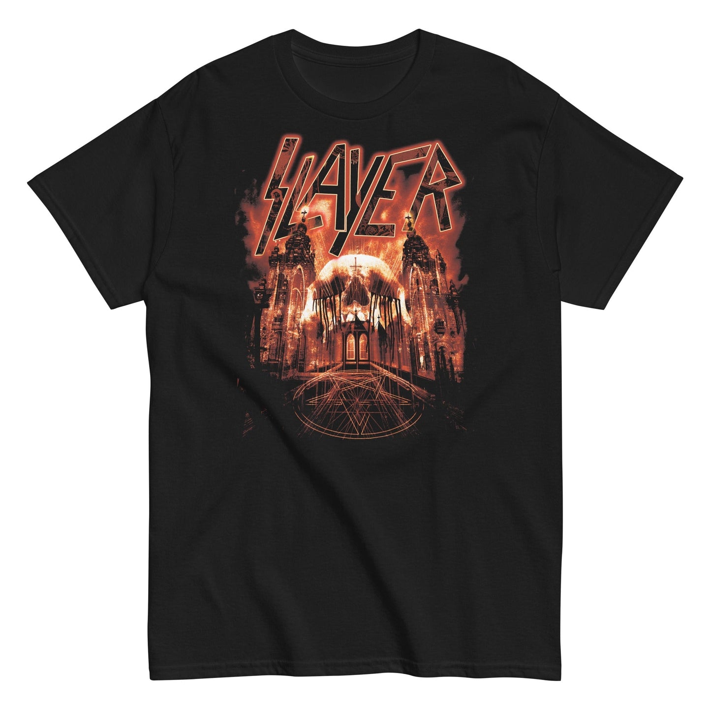 Slayer Red Dawn Mens T Shirt Black