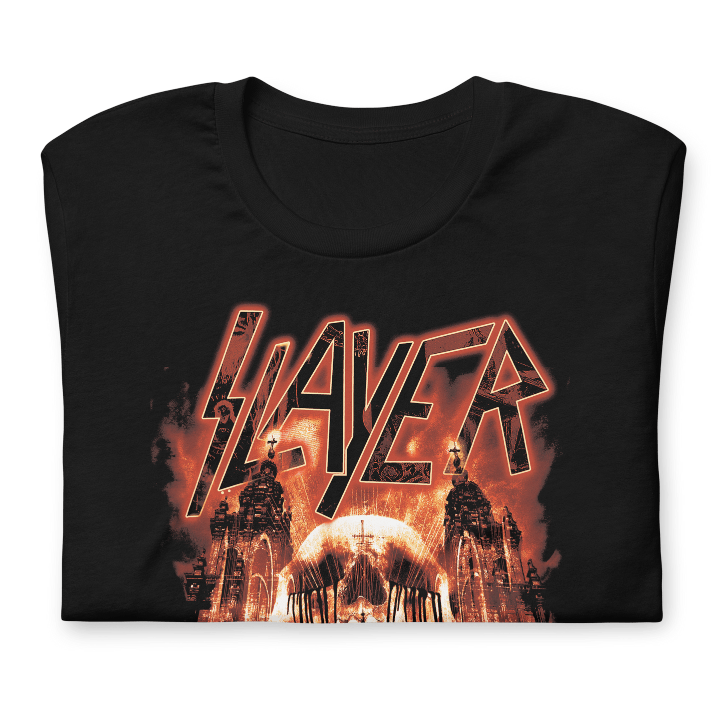 Slayer Red Dawn Officially Licensed Mens T Shirt Black