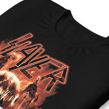 Slayer Red Dawn Officially Licensed Mens T Shirt Black