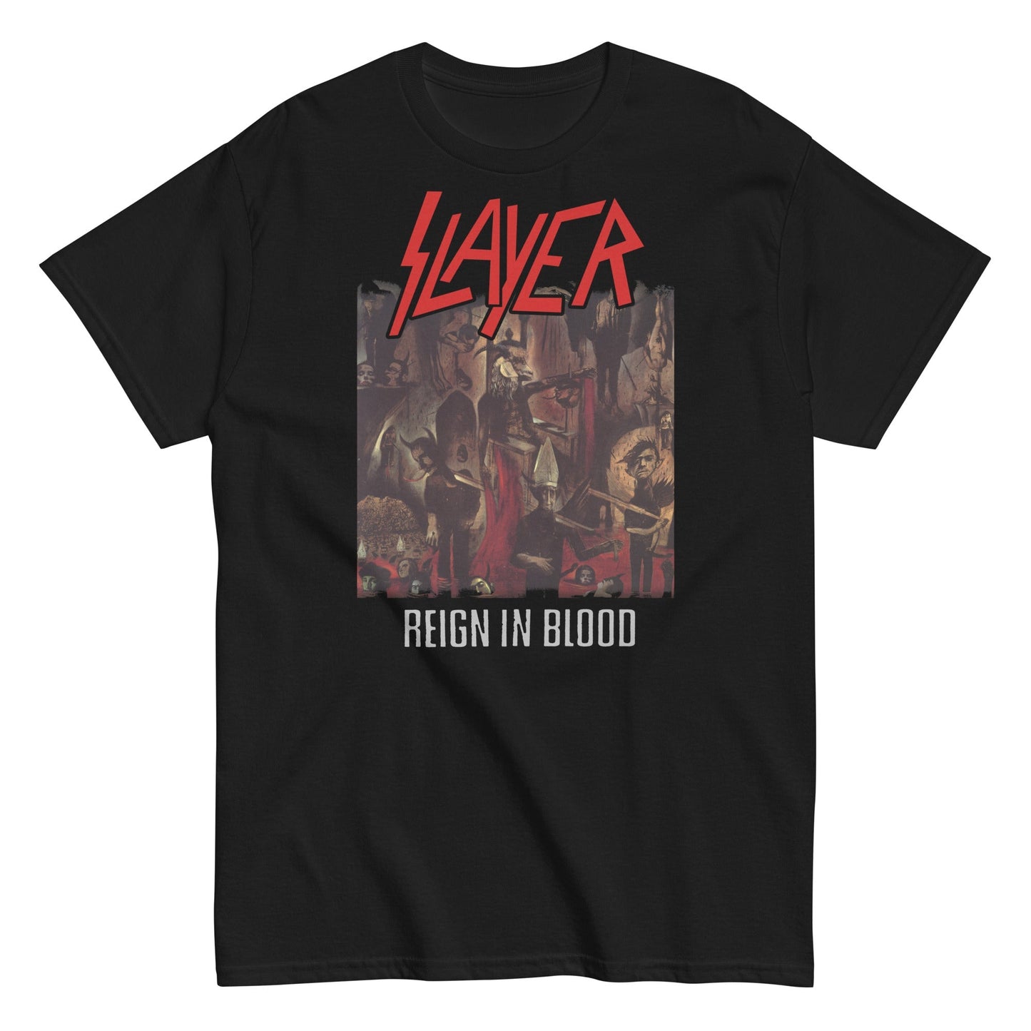 Slayer Reign in Blood Mens T Shirt Black