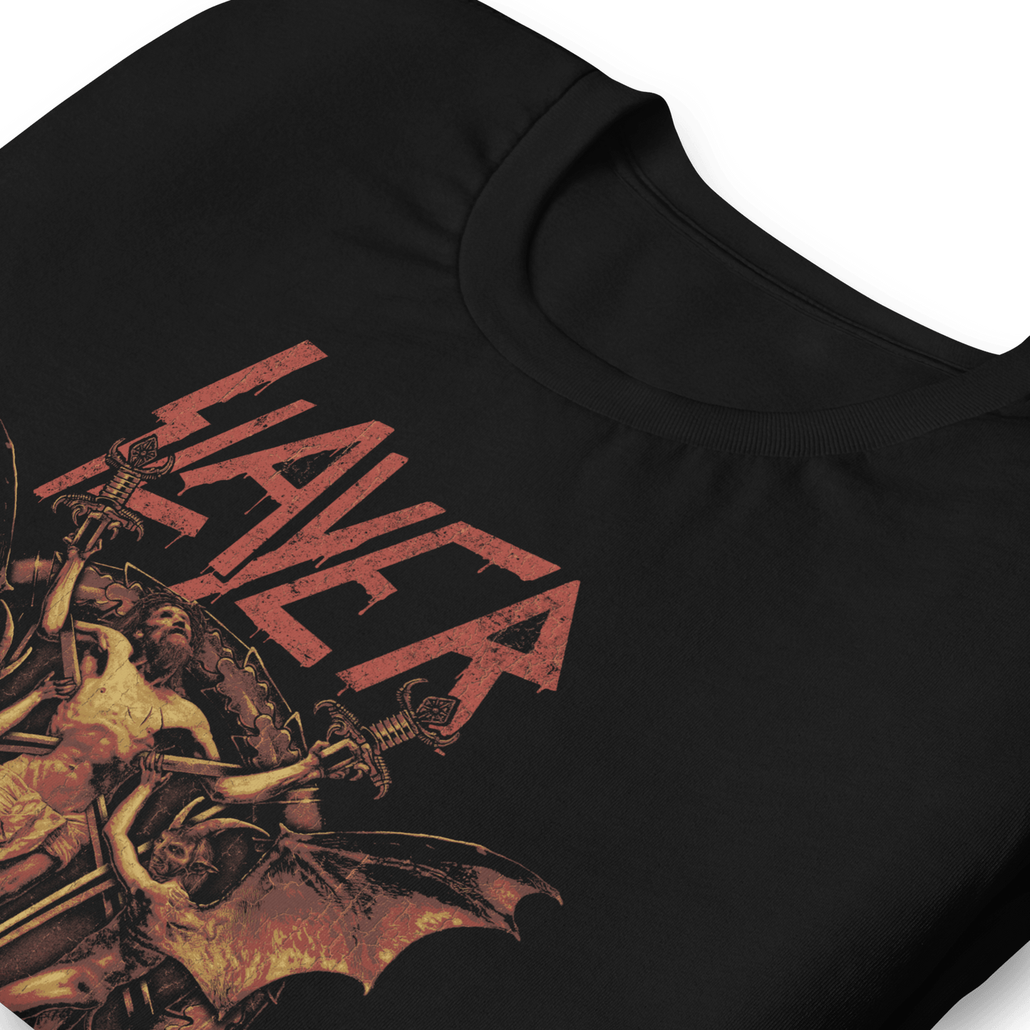 Slayer Repentless Jumbo Print Officially Licensed Mens T Shirt Black