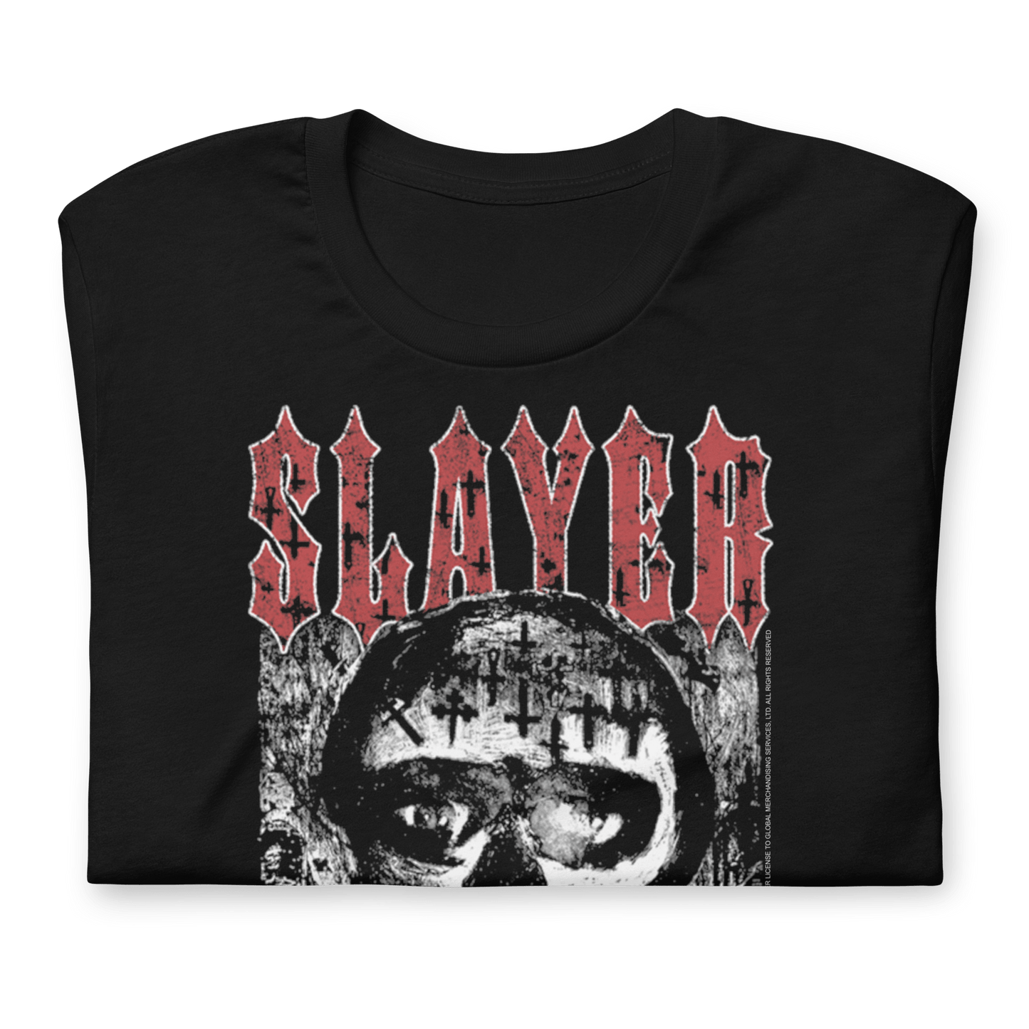 Slayer Seasons in the Abyss Officially Licensed Mens T Shirt Black