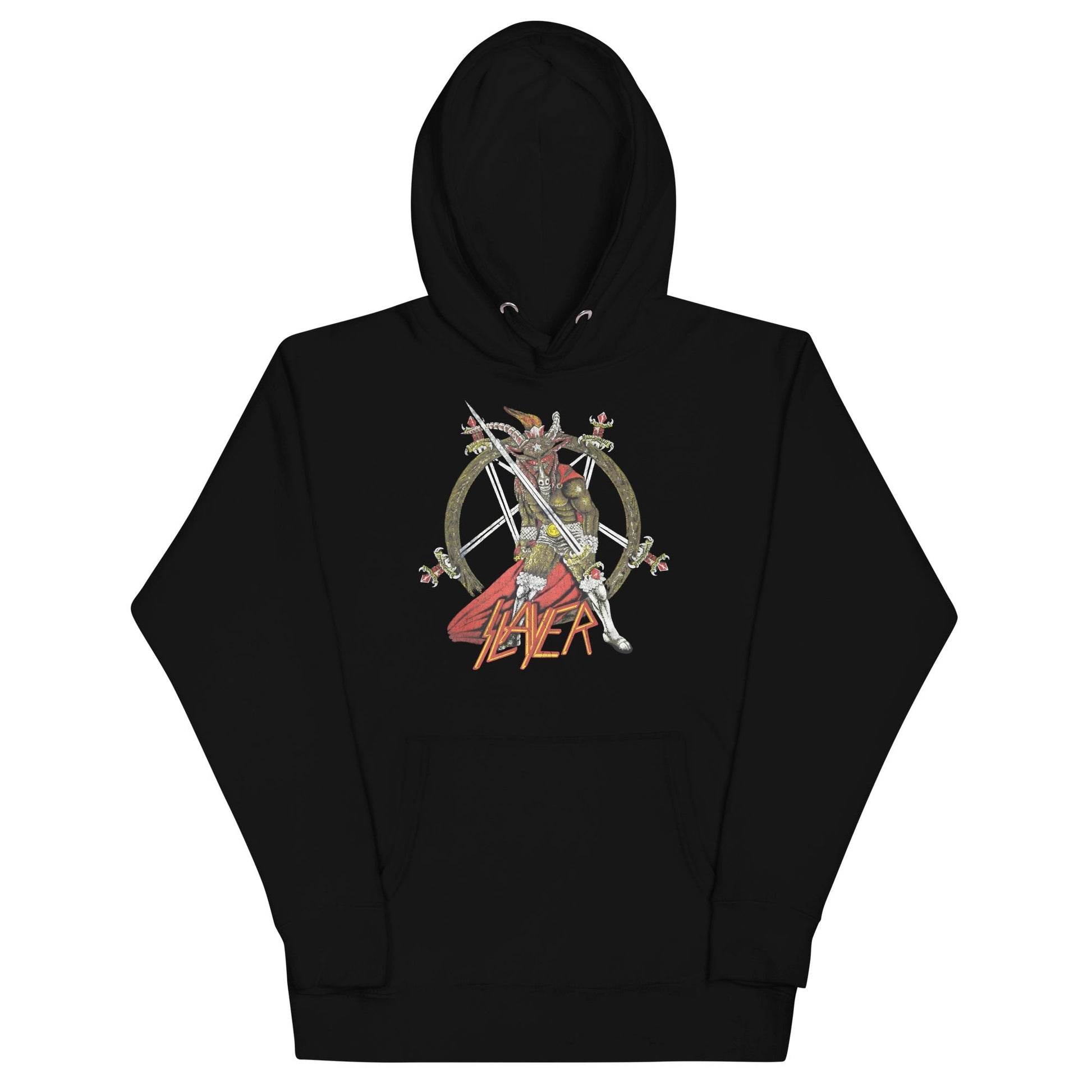 Slayer Show No Mercy Classic Mens Officially Licensed Hoodie Black