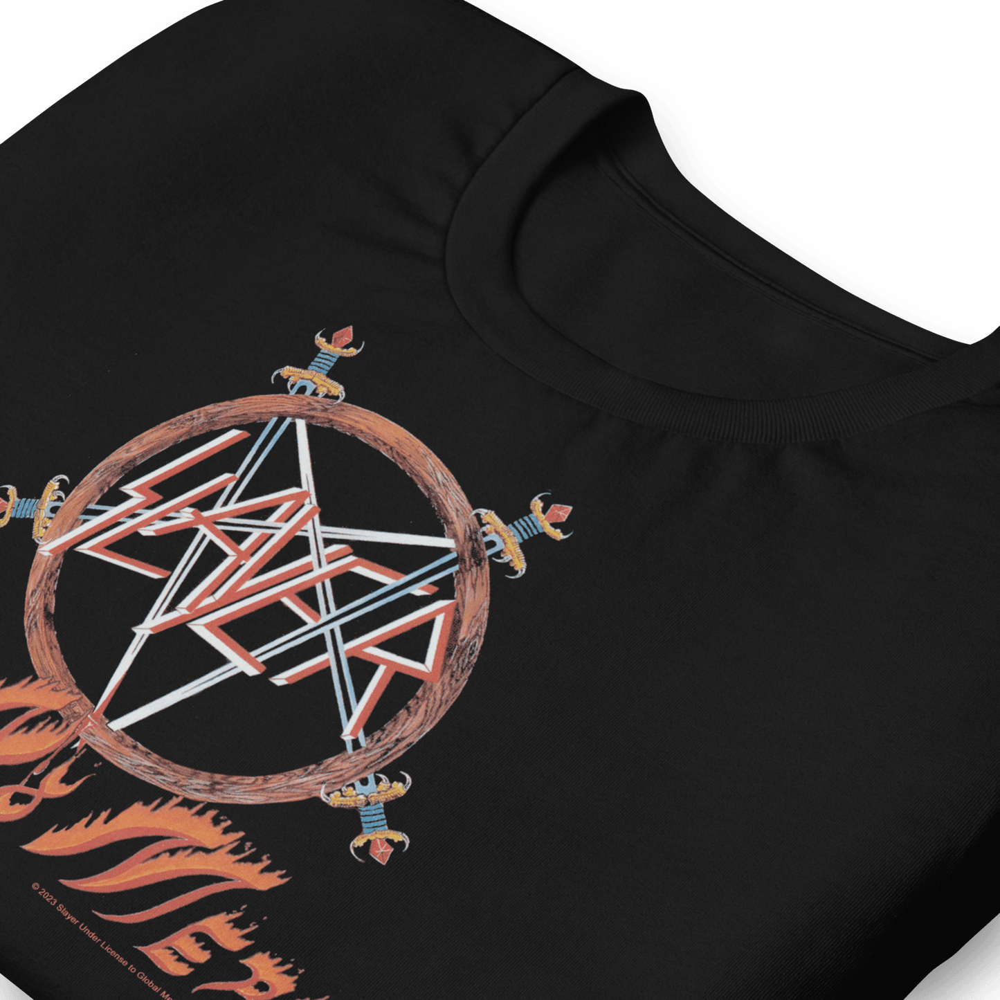 Slayer Show No Mercy Officially Licensed Mens T Shirt Black