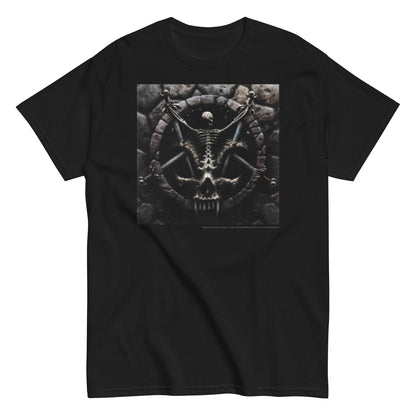 Slayer Skeleton Pentagram Officially Licensed Mens T Shirt Black