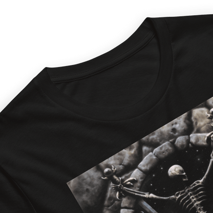 Slayer Skeleton Pentagram Officially Licensed Mens T Shirt Black
