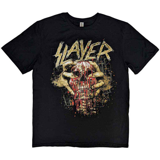 SLAYER Skull Clench [T-Shirt] Officially Licensed