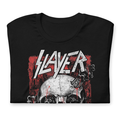 Slayer Skull Logo Officially Licensed Mens T Shirt Black