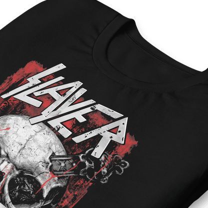 Slayer Skull Logo Officially Licensed Mens T Shirt Black