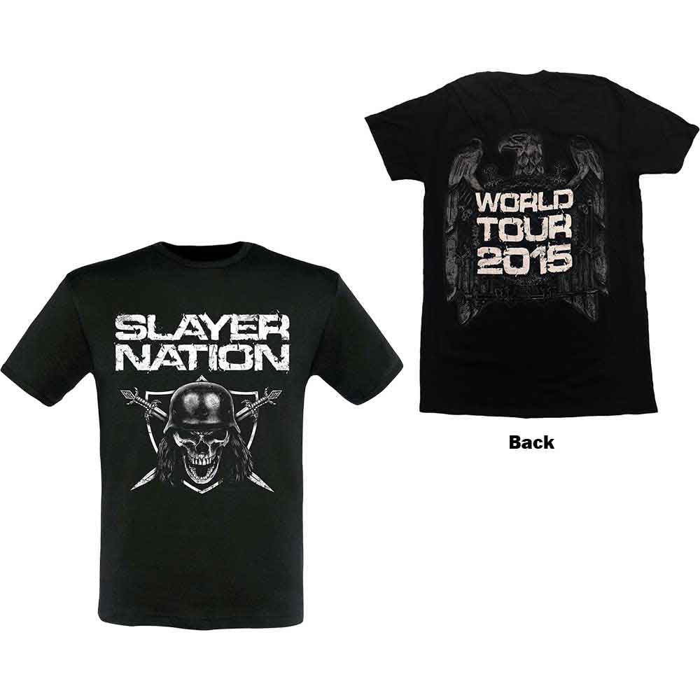SLAYER Slayer Nation 2015 Dates [T-Shirt]
