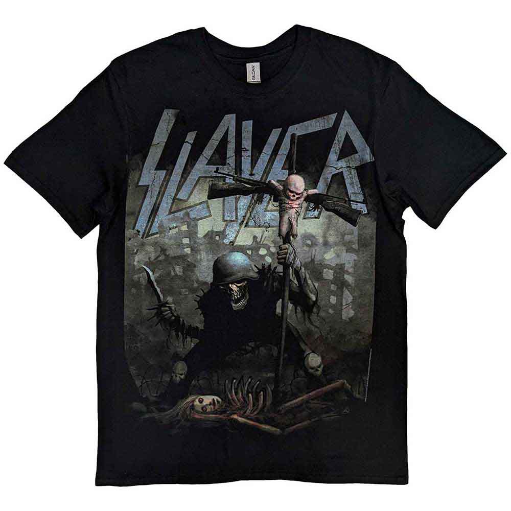 SLAYER Soldier Cross [T-Shirt] Officially Licensed