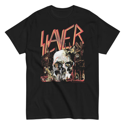 Slayer South Skull Officially Licensed Mens T Shirt Black
