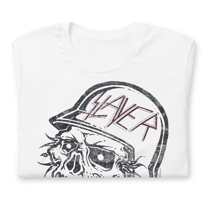 Slayer Stamped Skull Officially Licensed Mens T Shirt Black