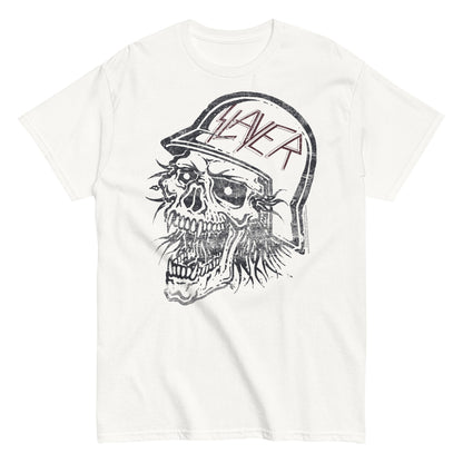 Slayer Stamped Skull Officially Licensed Mens T Shirt Black