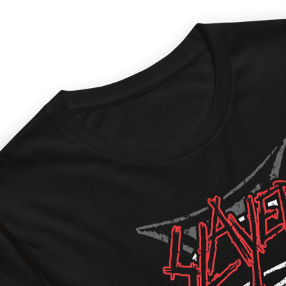 Slayer Sticks and Skulls Officially Licensed Mens T Shirt Black
