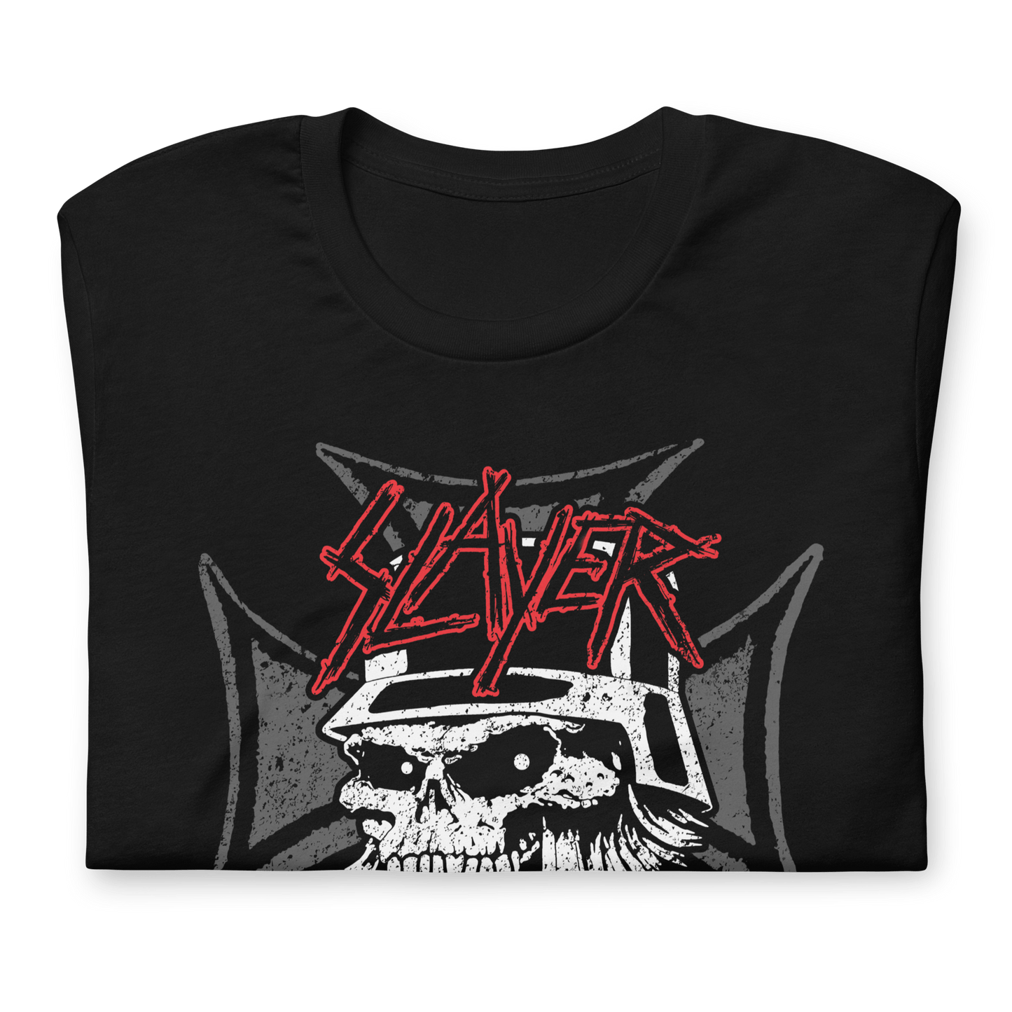 Slayer Sticks and Skulls Officially Licensed Mens T Shirt Black