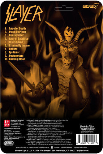 Super7 - Slayer - ReAction Figures - Minotaur (Reign In Blood) (Exclusive) (AE Exclusive, Collectible, Figure, Action Figure) |