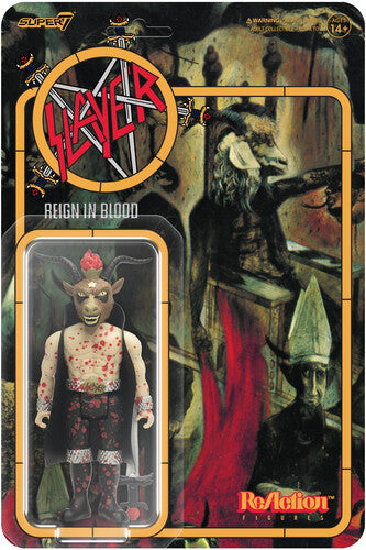 Super7 - Slayer - ReAction Figures - Minotaur (Reign In Blood) (Exclusive) (AE Exclusive, Collectible, Figure, Action Figure) |