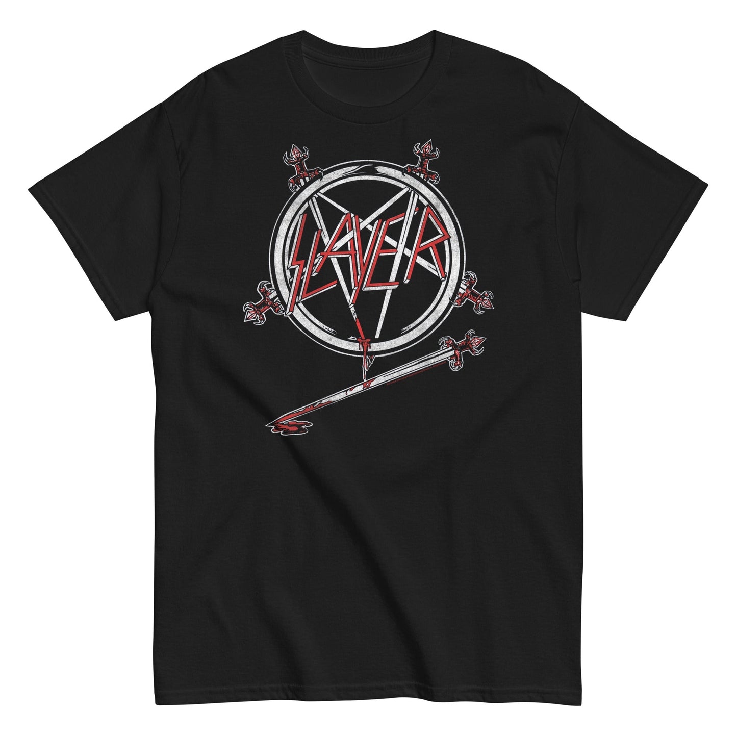 Slayer Sword Logo Mens T Shirt Black