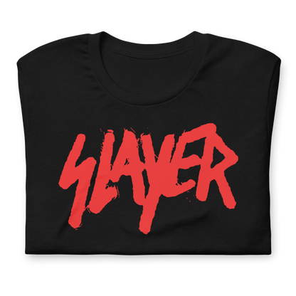 Slayer Tagged Logo Officially Licensed Mens T Shirt Black