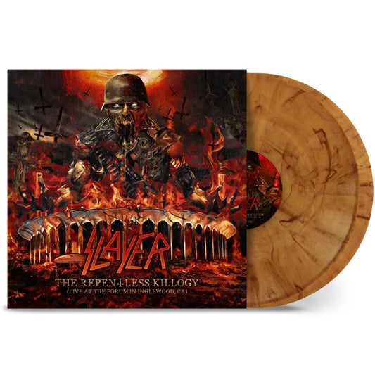 SLAYER - The Repentless Killogy (Live at the Forum in Inglewood, Ca) (Amber Smoke Colored Vinyl, Gatefold LP Jacket) (2 Lp's) Vinyl Record
