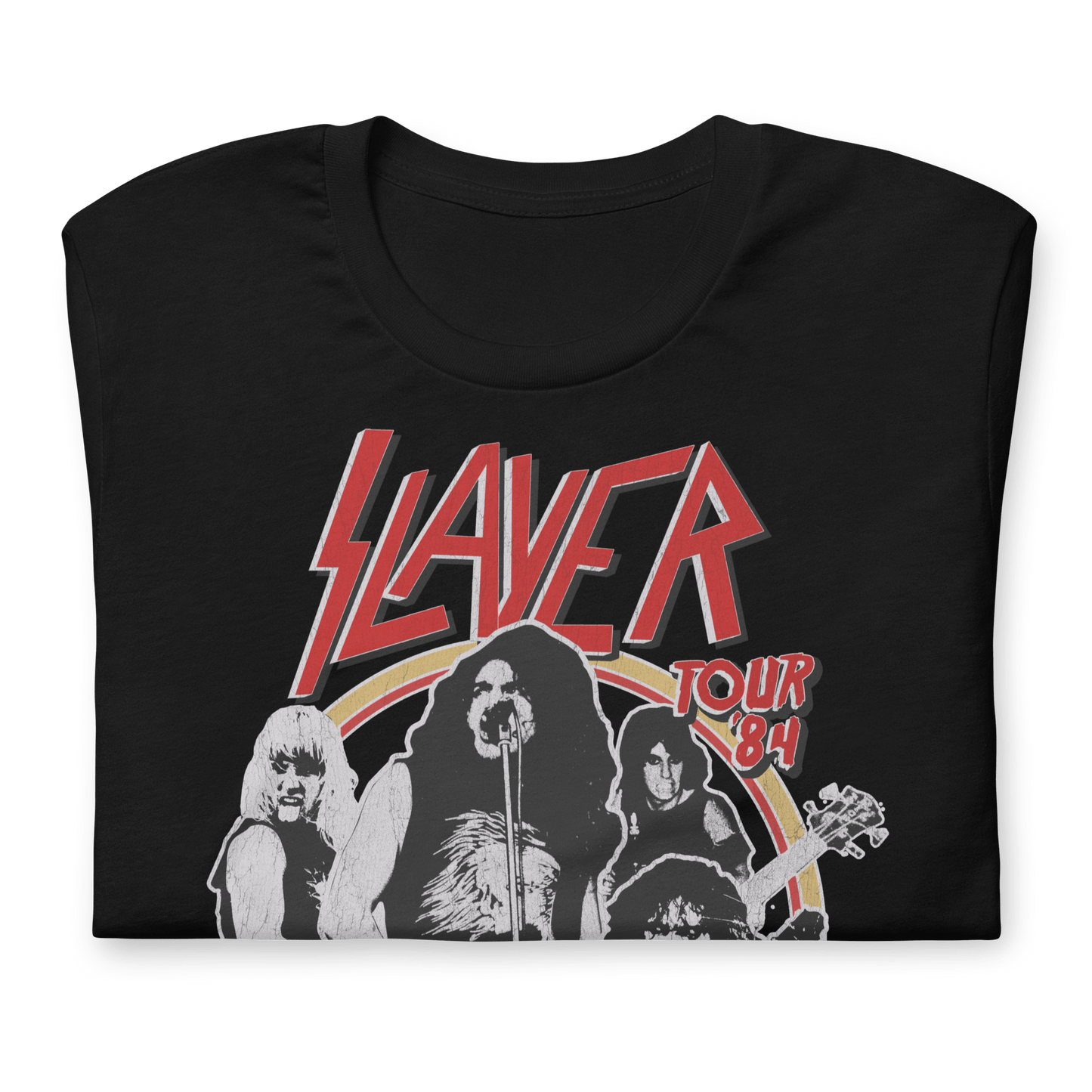 Slayer Tour '84 Officially Licensed Mens T Shirt Black