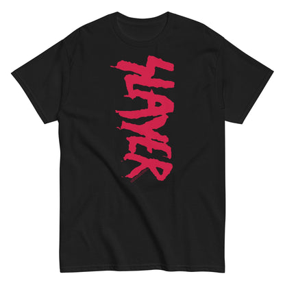 Slayer Vertical Logo Officially Licensed Mens T Shirt Black