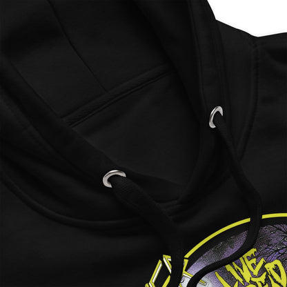 Slayer Yellow Undead Classic Mens Hoodie Black