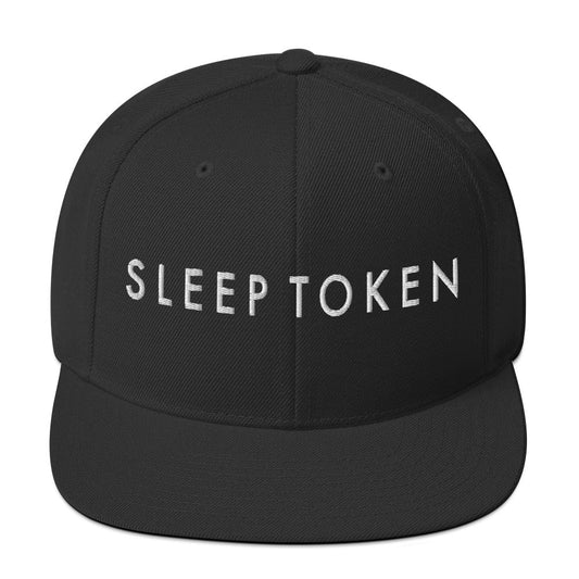 Sleep Token Logo Snapback Hat Black Officially Licensed