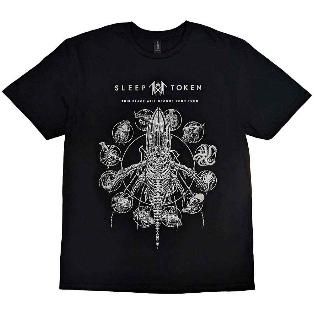 Sleep Token Tomb Whale Mens T Shirt Officially Licensed