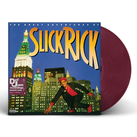 Slick Rick - The Great Adventures Of Slick Rick [Explicit] (IEX, Limited, Burgundy, 2LP) Vinyl Record