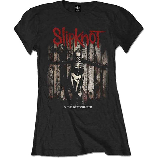 Slipknot .5: The Gray Chapter Album Womens T Shirt Officially Licensed