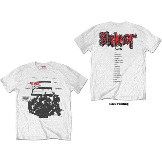 Slipknot Iowa Track List Mens T Shirt Officially Licensed