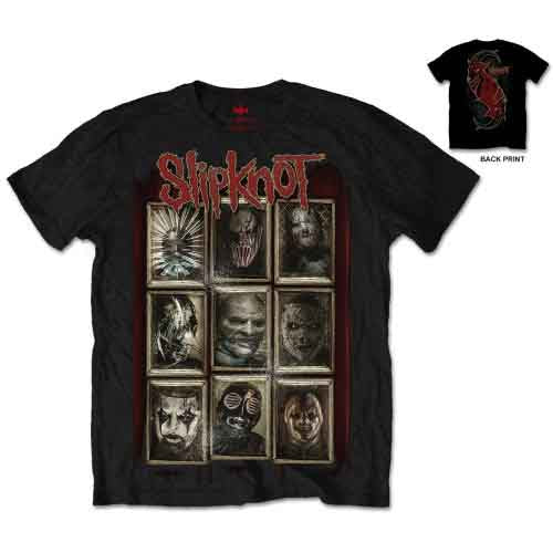 Slipknot New Masks [T-Shirt] Officially Licensed