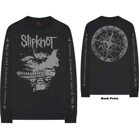 Slipknot Subliminal Verses Long Sleeve Shirt Officially Licensed
