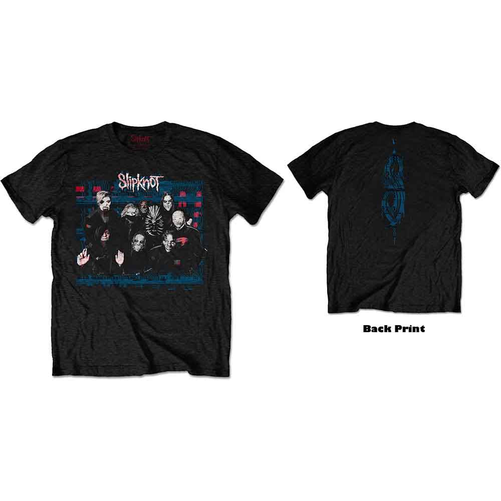 Slipknot WANYK Glitch Group [T-Shirt] Officially Licensed