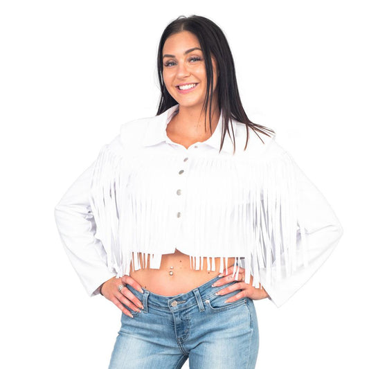 Sloane Halloween Costume White Jacket Western Outfit Ferris Cosplay