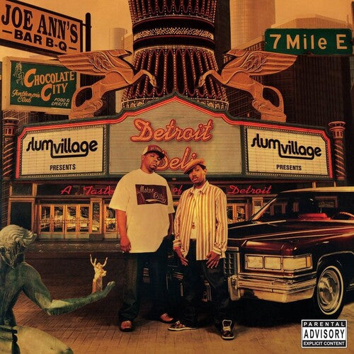 Slum Village - Detroit Deli (a Taste Of Detroit) (RSD Exclusive, Colored Vinyl, Clear Vinyl, Orange, Green) [Vinyl] Vinyl Record